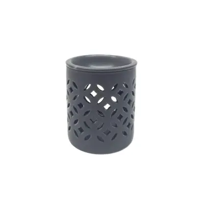 Candela ceramica, neagra model 298305